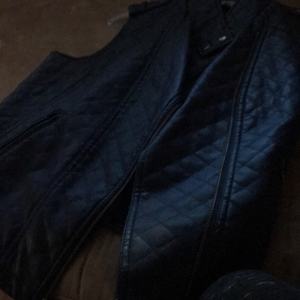 Blue vest
